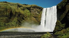 vodopád Skogafoss 