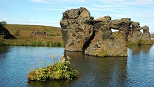 park Hofdi u jezera Mývatn