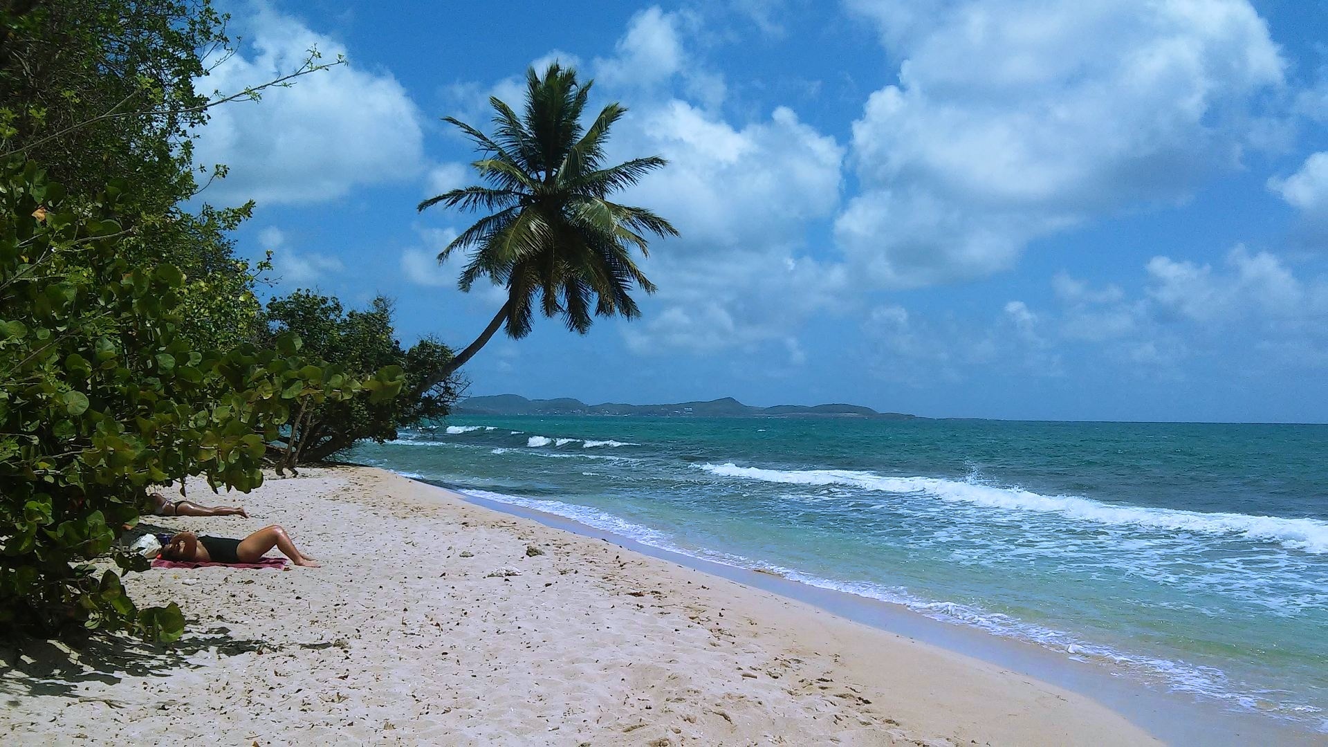 Martinik, pláž St. Luce