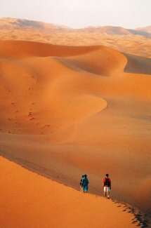z túry k písečným dunám