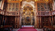Coimbra - univerzitní knihovna Biblioteka Joanina